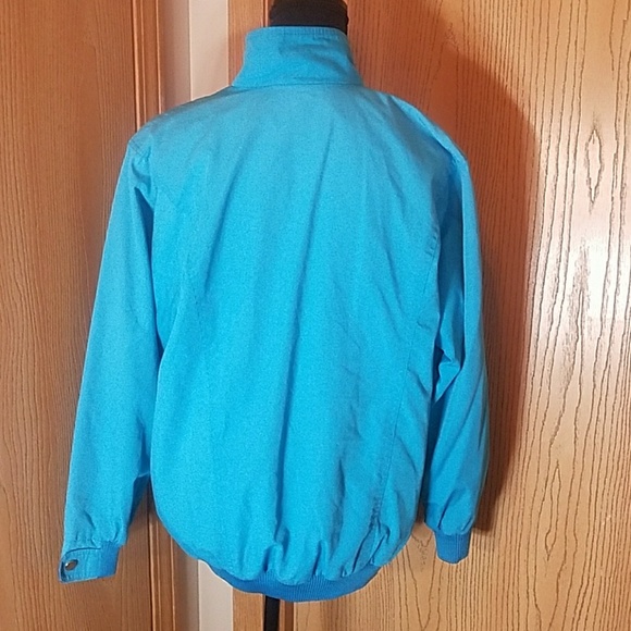Vintage Blue Green Zip-up Jacket - Picture 3 of 4